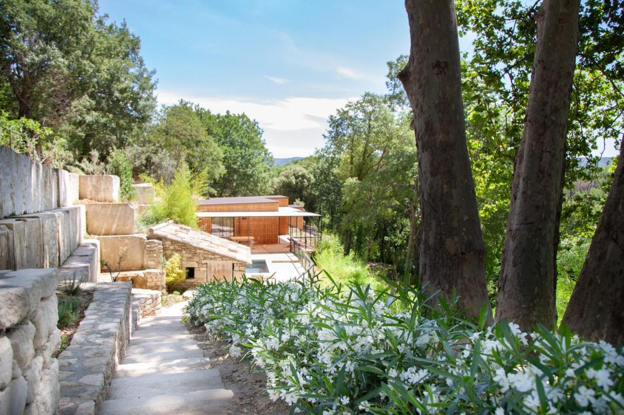 Les Cabanes De La Fontaine Lacoste  Exterior foto