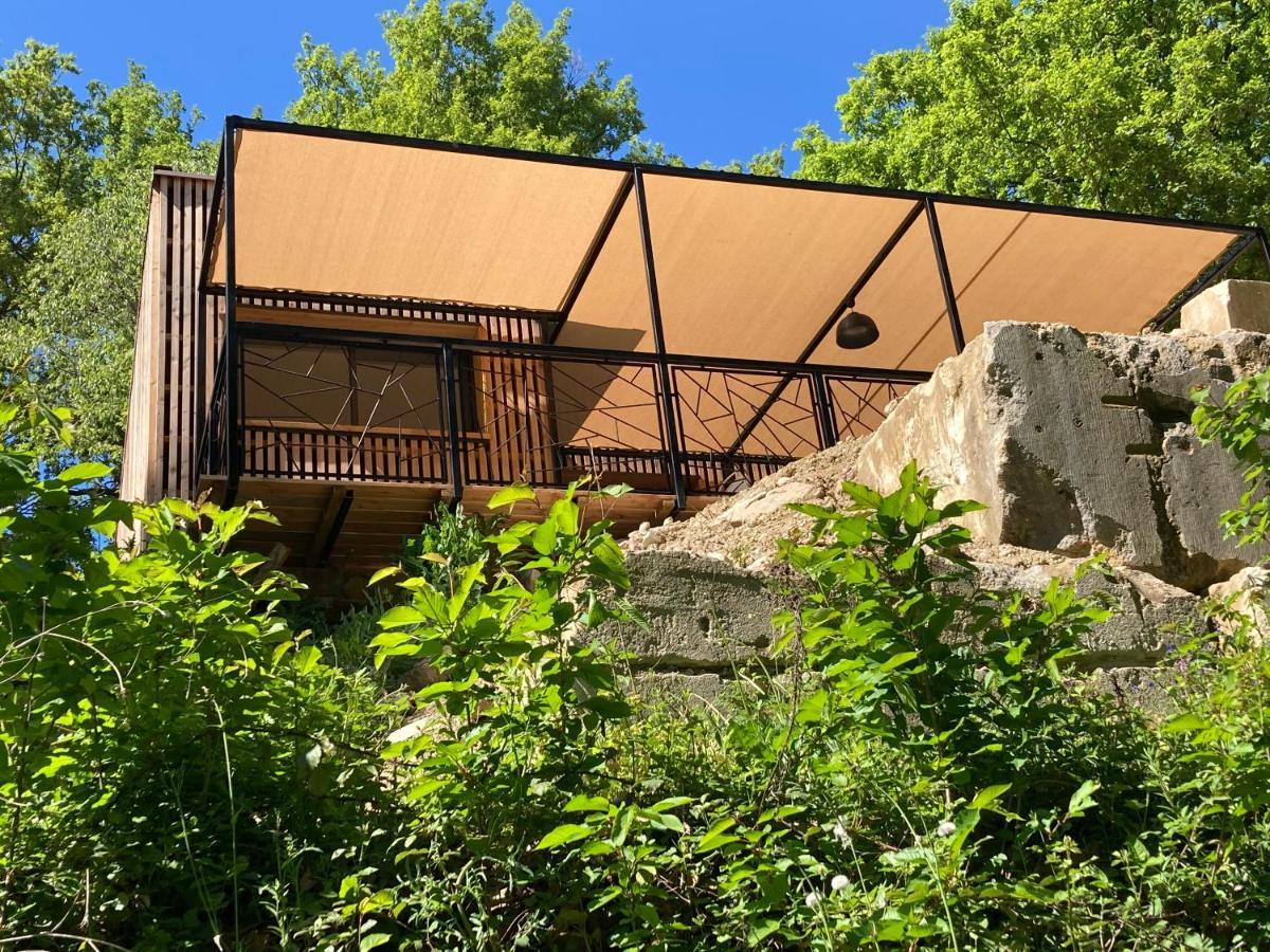 Les Cabanes De La Fontaine Lacoste  Exterior foto